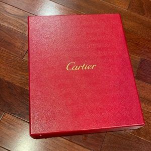 Empty Cartier box